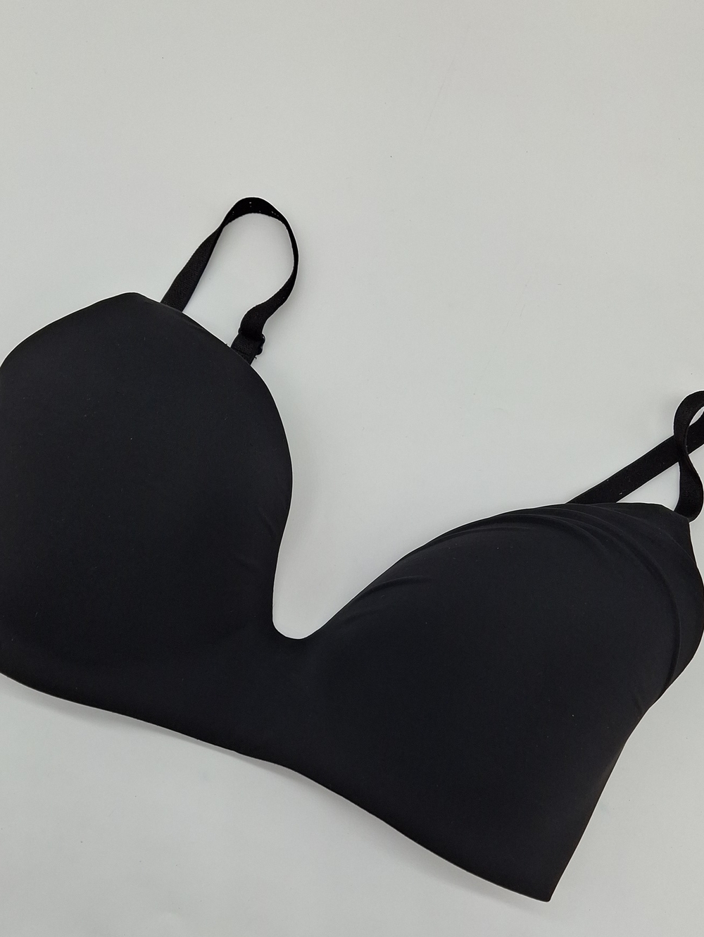 Victoria's Secret T-Shirt Lightly Lined Wireless Bra Black 34DD